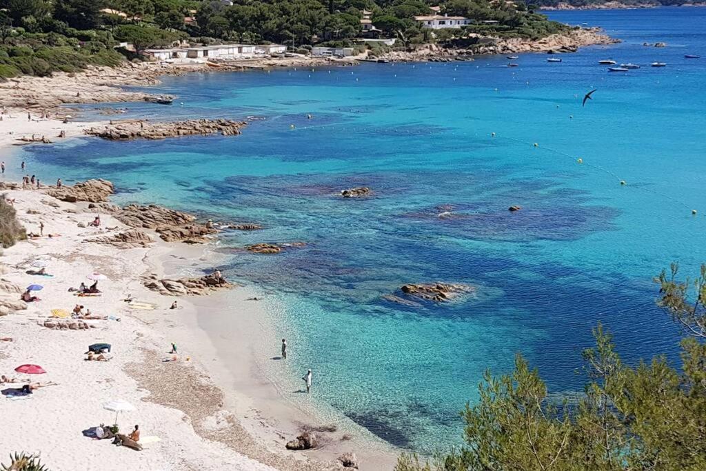 2 Bedrooms, 15 Min Walk To Beach, Ac, Pool & Fiber Internet In A Quiet, Private Gated Domain 5Kms To St Tropez Cogolin Exterior foto